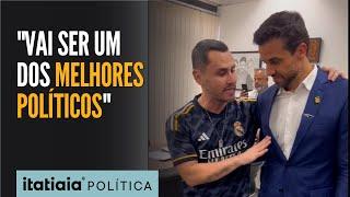 CLEITINHO PARA PABLO MARÇAL: 'VAI SER UM DOS MELHORES POLÍTICOS'