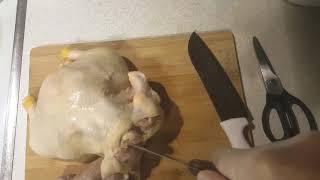 How to debone a whole chicken