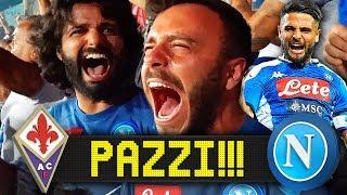 PAZZI!!! FIORENTINA 3-4 NAPOLI | LIVE REACTION NAPOLETANI HD