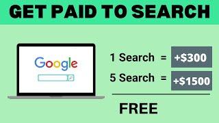 Make $3,100+ in Searching to Google for FREE (Make Money Online)