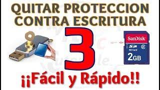 Tutorial Como Quitar Proteccion Contra Escritura de Disco Duro o Memoria USB | Método 3