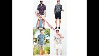 High Summer holiday outfits for men.