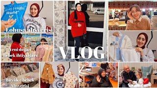 BÜYÜK E BEBEK ALIŞVERİŞİ | YENİ DOĞAN VE LOHUSA İHTİYAÇLARI |  TÜM AİLE SİNEMADA | EĞLENCELİ VLOG