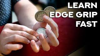 Edge Grip Exercises and How to Stack Coins in Edge Grip