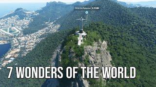 The 7 Wonders Of The World | Microsoft Flight Simulator 2020 | #MSFS2020