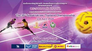 พบกับ #ตะกร้อชิงชนะเลิศแห่งประเทศไทยครั้งที่35 พรุ่งนี้ Sepaktakraw Thailand Championship TOMORROW 