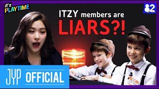 [IT'z PLAYTIME] EP.01 ITZY gets interrogated by kids