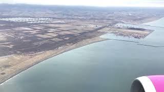 Landing at Shin-chitose airport