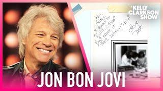 Jon Bon Jovi Reveals Wife Dorothea's High School Yearbook Love Note