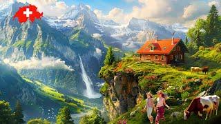21 Most Beautiful Places to Visit in Switzerland  Switzerland Village Tour: Lauterbrunnen, Mürren