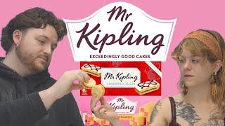 Americans TRY British Cakes Mr. Kipling