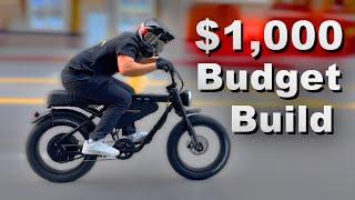 Best $1,000 Amazon E-Bike Build (+50mph!) // Yadea Trooper01