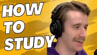 How to Study Effectively - Pre-dental Student and Professor Discuss