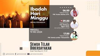 (Live) IBADAH HARI MINGGU - GPIB Menara Iman, 19 MEI 2024 09.00 WIB