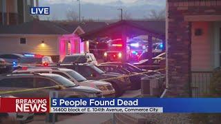 5 Found Dead Inside Commerce City Home