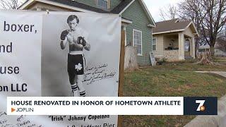 House renovated honoring hometown athelete