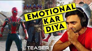 Spider-man No Way Home Teaser Trailer REACTION || Emotional Kar Diya || ComicVerse