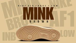 MINK BROWN 2024 Nike Air Force 1 Low DETAILED LOOK + RELEASE INFO