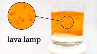 How to make Lava Lamp | Physics experiments