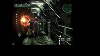 Parasite Eve 2 Hammer Combo to Knight golem in Access Tunnel