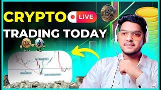 CRYPTO LIVE TRADING BASED ON PRICE ACTION|bitCOIN live scalping 16 july 2024 #btc #live  @shivam0319