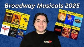 All the Broadway Musicals Opening in 2025