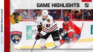 Blackhawks @ Panthers 3/10 | NHL Highlights 2023