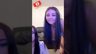 "New" Two Teens  Live Stream Special #Downblouse