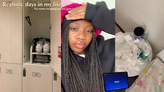 Realistic days in my life: flu,reset routine,gym/ South African YouTuber