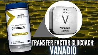 4Life Transfer Factor GluCoach - Vanadio  BENEFICIOS