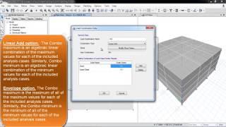 CSI ETABS - 03 - Define Load combination (Manual + Auto) | Part 5