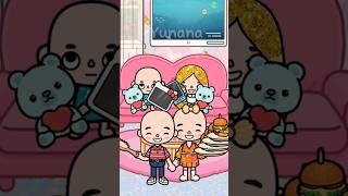 Hate me because I'm not bald part 2 || Toca life story #tocaboca #shorts
