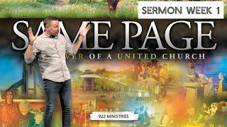 Growing the Christian Community with Unity (Same Page 1 - Pastor Tim)