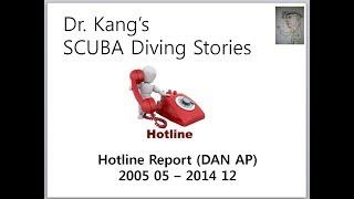 Dr. Kang's SCUBA Diving Stories - Hotline Report