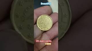 20 Euro Cents 1999 Coin #ytshorts #rarecoins #rare #coins