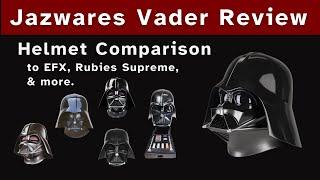 Jazwares Darth Vader Helmet Review | Comparing EFX, Black Series, Rubies Supreme & More