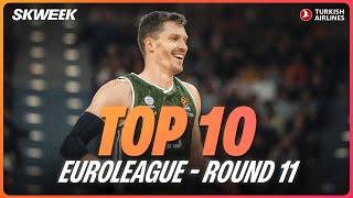 NEW 3 PTS RECORD IN A EUROLEAGUE GAME ??!!  EUROLEAGUE TOP 10 PLAYS ROUND 11