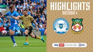 HIGHLIGHTS | Peterborough United vs Wrexham AFC