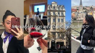 february in lyon | culinary student living in france | vlog 