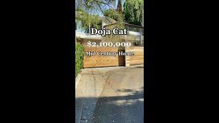 Doja Cat! New Luxury Mansion 2023 #shorts #dojacat #celebnews #realestate