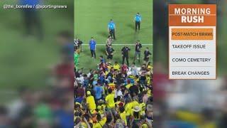 'Our family is in danger' | Uruguay players fight Colombian fans after Copa America semifinal match