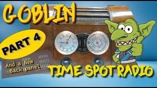 Time Spot Radio Part 4 - Cabinet and Laser Cutting a New Back - Final