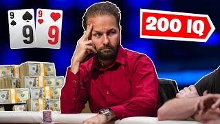 Best Poker 200 IQ PLAYS and READS!