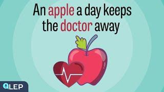 Does an apple a day really keep the doctor away? | ️ 8 minute English | Beginner