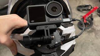 DJI Osmo Action 3 Helmet Setup