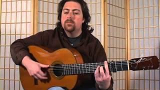 Jose Luis Rodriguez - Tangos alzapua - Flamenco Guitar Class