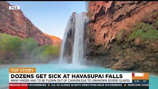 Dozens sickened with 'unknown' illness at Havasupai Falls