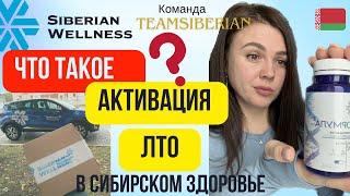 АКТИВАЦИЯ в сетевом маркетинге. Сколько ЛТО в Siberian Wellness |СИБИРСКОЕ ЗДОРОВЬЕ| Главная фишка