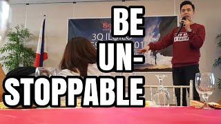 BE UNSTOPPABLE: an inspirational talk by Stephen Nellas