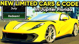 *NEW* LIMITED CARS, MONEY CODE & MORE IN JUPITER FLORIDA!